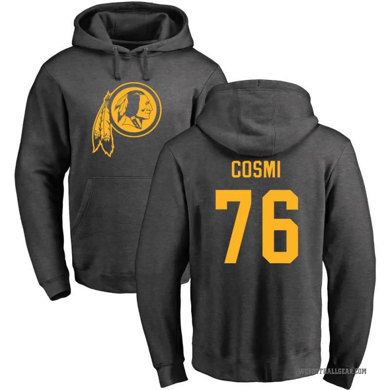 Sam Cosmi Youth Washington Commanders Pro Line by Branded Ash One Color Pullover Hoodie